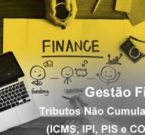 Gestão Fiscal - Tributos Não Cumulativos (ICMS, IPI, PIS e COFINS)